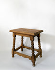 Antique Walnut Stool | Spain