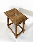 Antique Walnut Stool | Spain