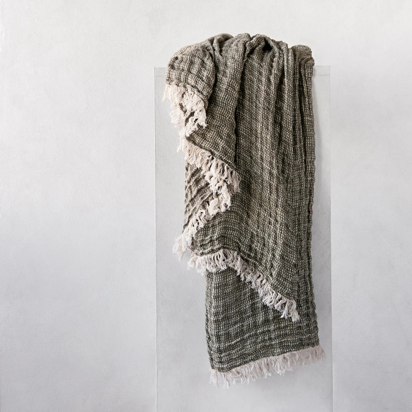 Crush Linen Throw