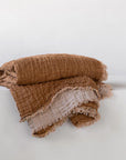 Crush Double Linen Throw