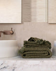 Flocca Linen Face Towel