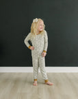 Ribbed Two-Piece Pajamas | Skis