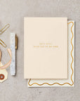 Life's Better With You | Hand Printed Greeting Card