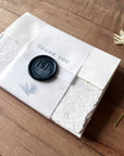 Handmade Deckled 'Thank You' Notecards with Envelopes | Set of 6