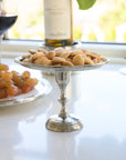 Small Oval Italian Pedestal Tray
