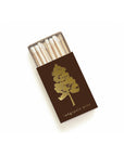 Lodgepole Pine Tree | Brown + Gold Matchbook