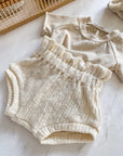 Ecru Knit Bloomers
