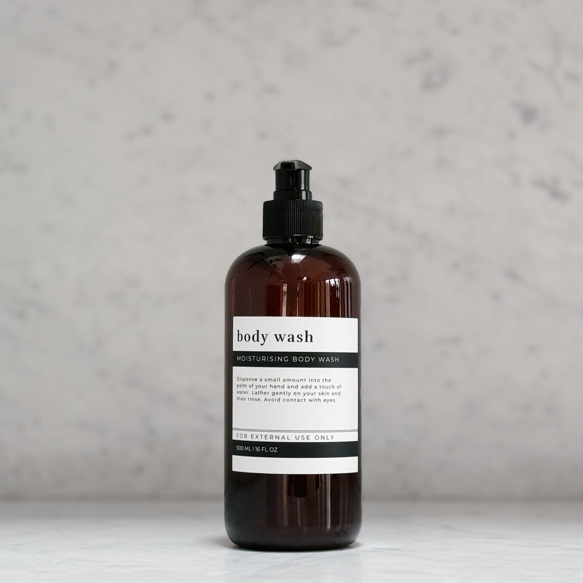 Body Wash | Reusable 16oz Amber Bottle