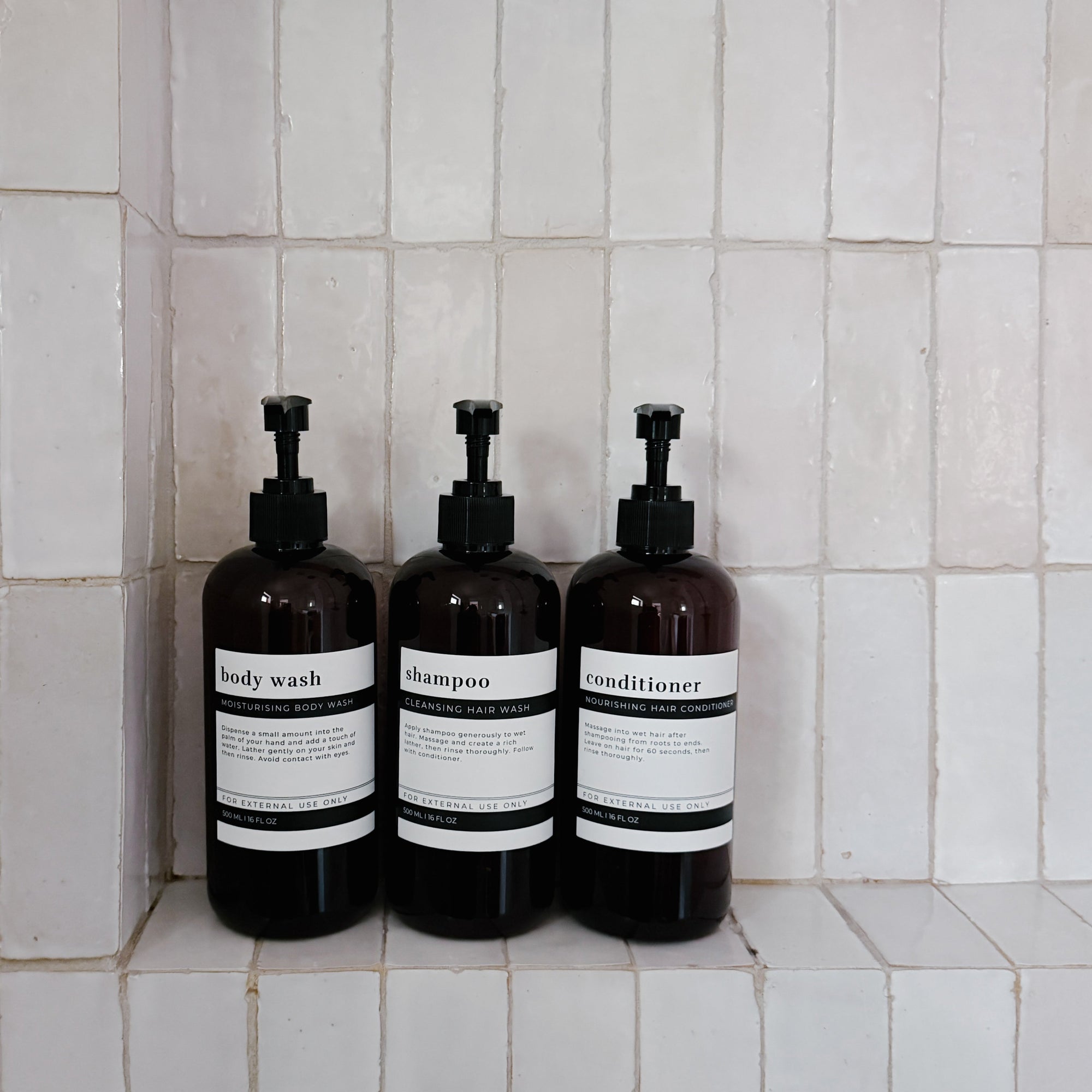 Conditioner | Reusable 16oz Amber Bottle