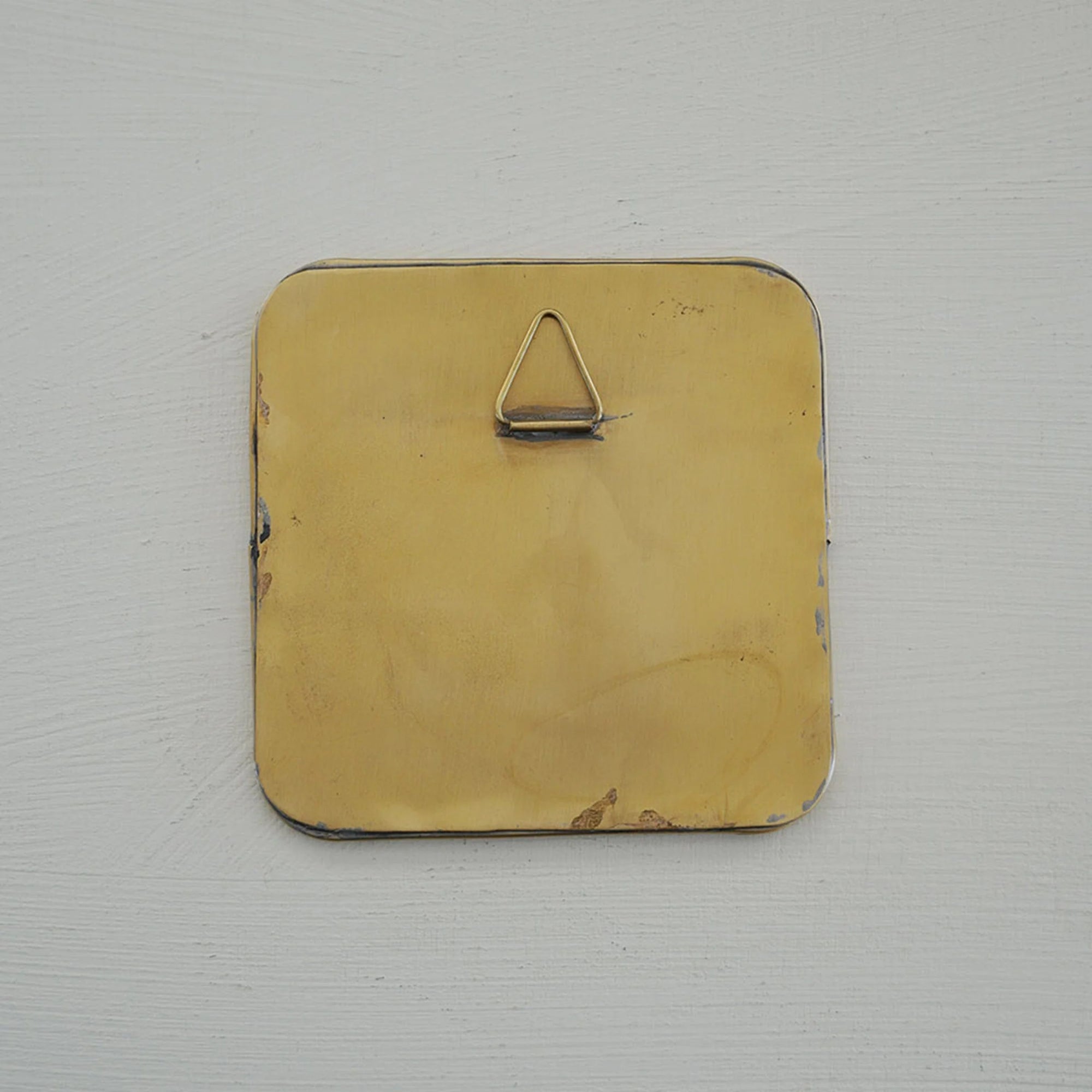 Petite Brass Mirror | Square