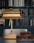 Malvasia Brass Desk Lamp