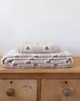 Large Crochet Patchwork Teddy Blanket | Twin