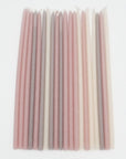 Peonie | Set of 20 Slender French Tapers