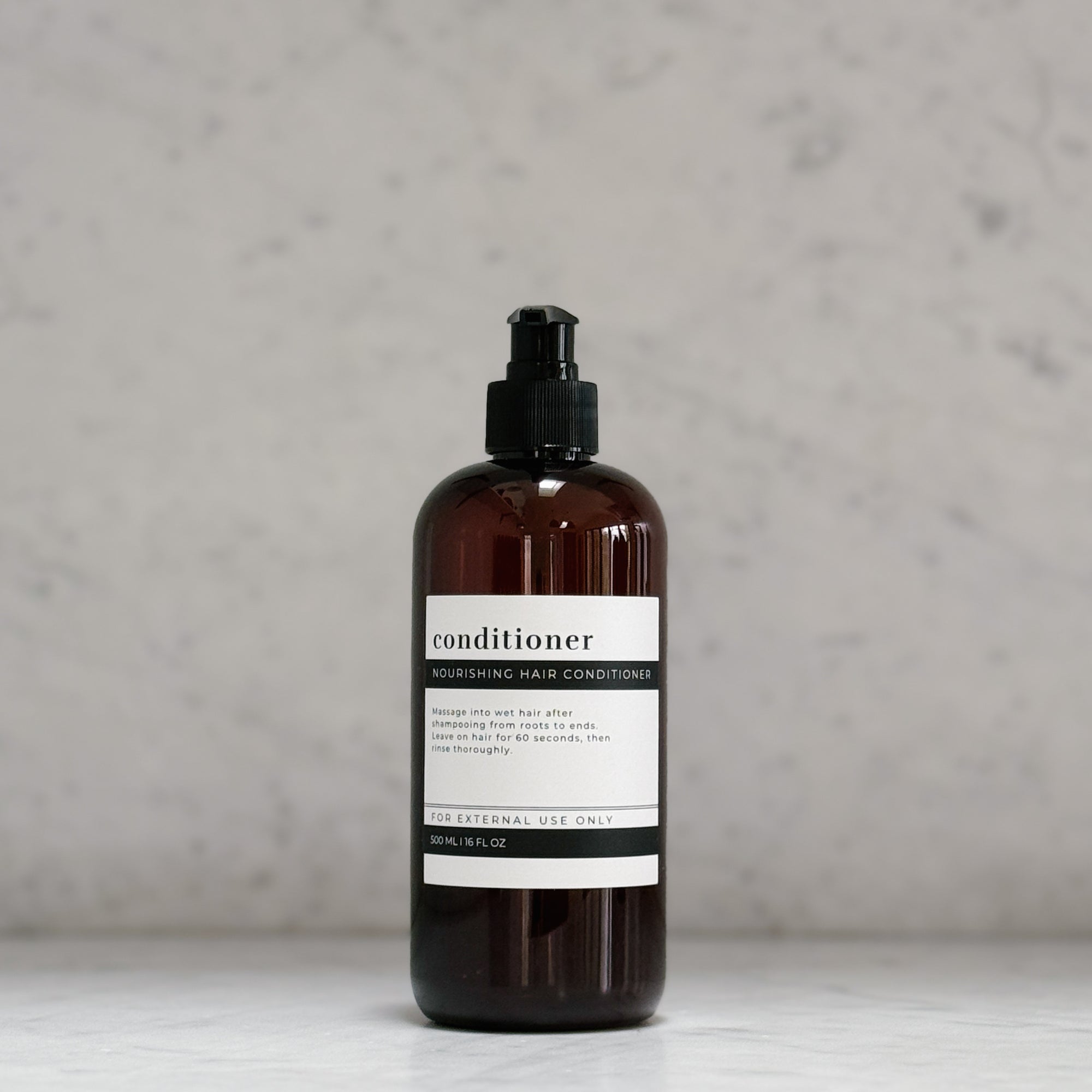 Conditioner | Reusable 16oz Amber Bottle