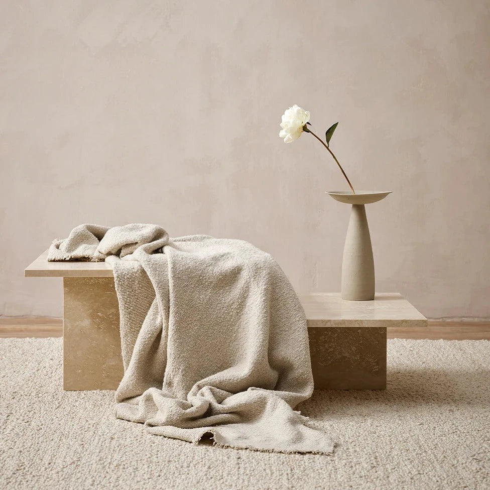 Cromwell Throw | Alabaster