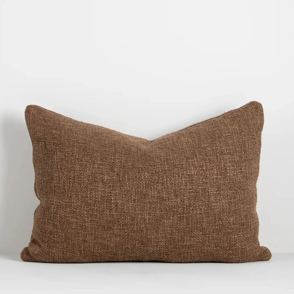 Cyprian Lumbar Pillow | Cocoa