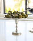 Small Oval Italian Pedestal Tray