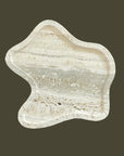 Marble Puddle Tray | Travertine