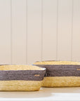Oval Basket | Natural + Cromo
