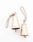 Large Brass Iron Holiday Bells