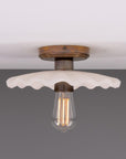 Keeva Organic Ceramic Flush Mount