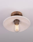 Paden Organic Ceramic Flush Mount