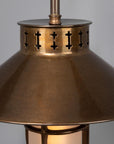 Breda Vintage Industrial Well Glass Wall Sconce