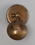 Cian Adjustable Vintage Brass Wall Sconce
