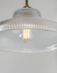 Meave Vintage Railway Glass Wall Sconce