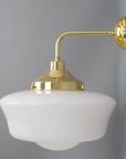 Shea 1920's Schoolhouse Vintage Wall Sconce
