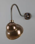 Sile Vintage Swan Neck Outdoor Sign Light
