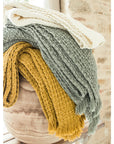 Tempo Throw Blanket | Granit
