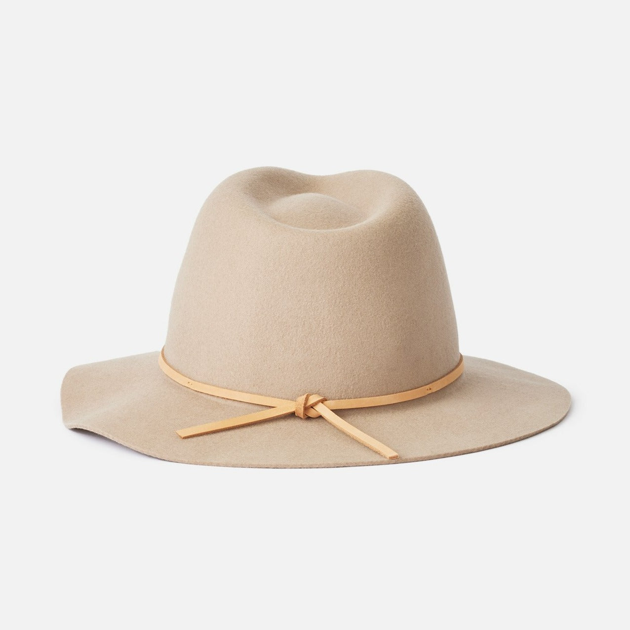 Wesley Fedora Hat | Light Tan