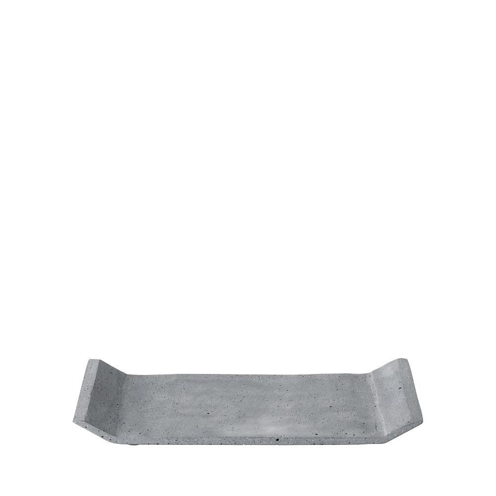 Modern Stone Tray | Dark Grey