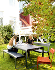 Fermob Bellevie Bench with Backrest