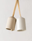 Handcrafted Ceramic Bell | Raw Stoneware