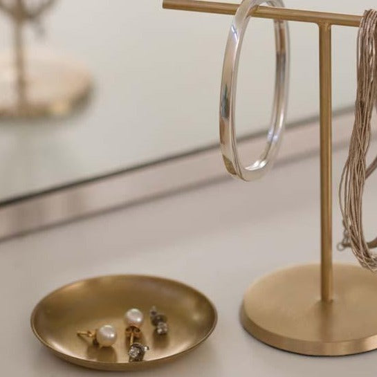 Petite Round Brass Dish