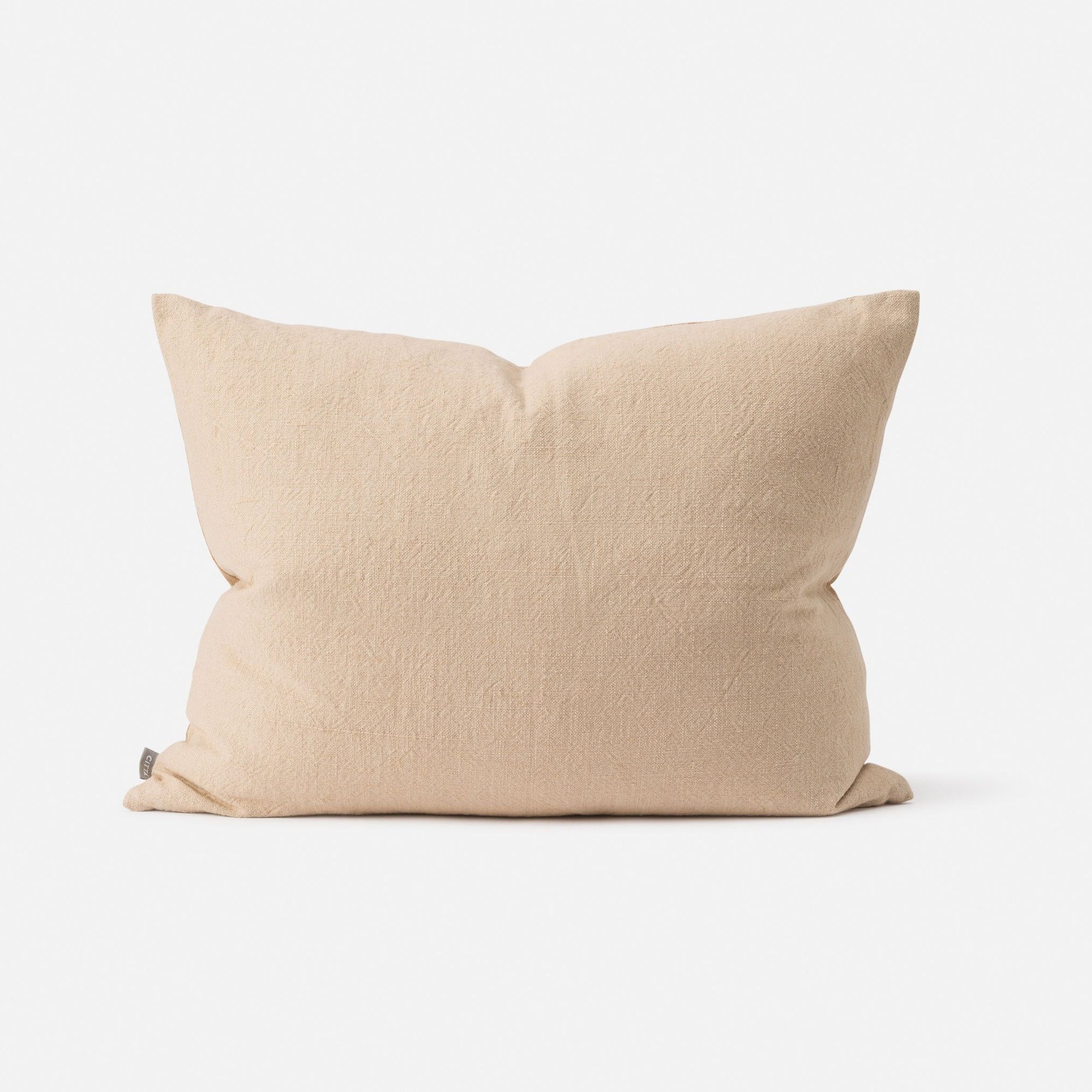 Amano Linen Blend Pillow | Tea + Biscuit