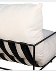Charlotte Corduroy Wide Lounger | Cream