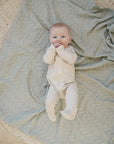 Plush Muslin Quilt | Desert Sage