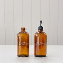 Load image into Gallery viewer, REFiLLERY | Amber Glass Bottle + Soap
