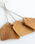 Leather Fly Swatter | Camel