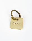 BARN | Vintage Brass Keychain
