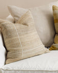 Navajo Woven Pillow | Straw + Cream