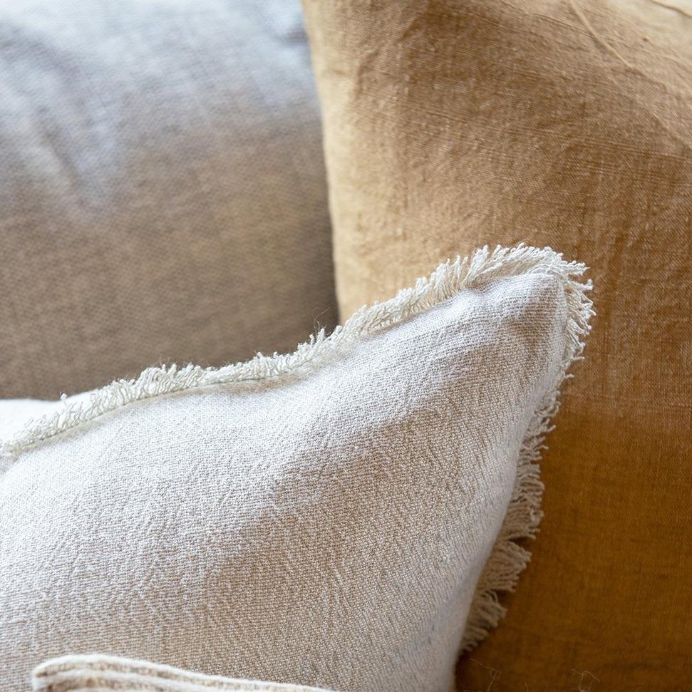 Indira Linen Pillow | Nubuck