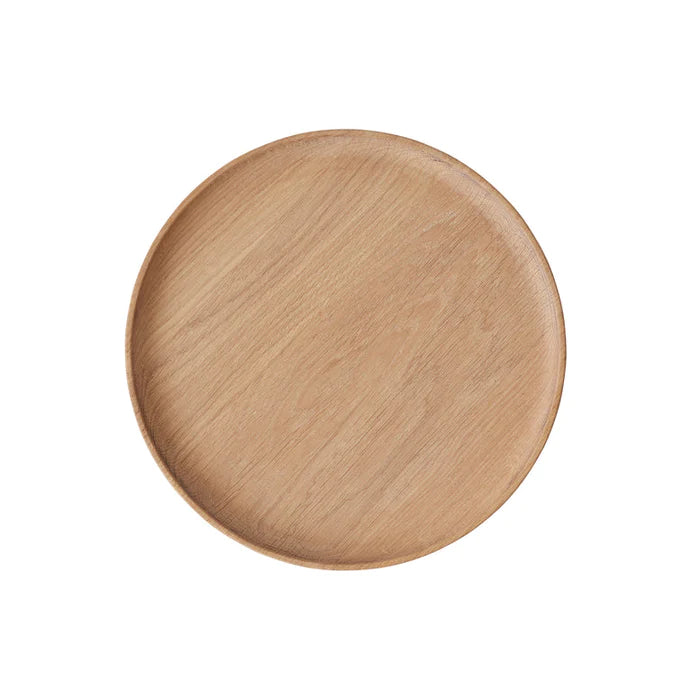 Inka Oak Round Tray | Large