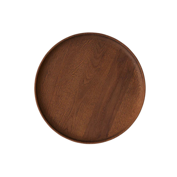 Inka Oak Round Tray | Large