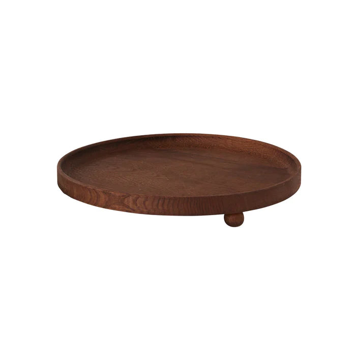 Inka Oak Round Tray | Large