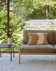 Shoal Handwoven Pillow | Bronze & Multi