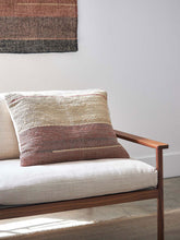 Load image into Gallery viewer, Hana Handwoven Pillow | Brick &amp; Multi
